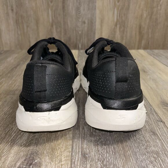 Skechers Men's US Size 9.5 GoRun Ultra Go Black White Running Sneaker Shoes - Picture 8 of 12